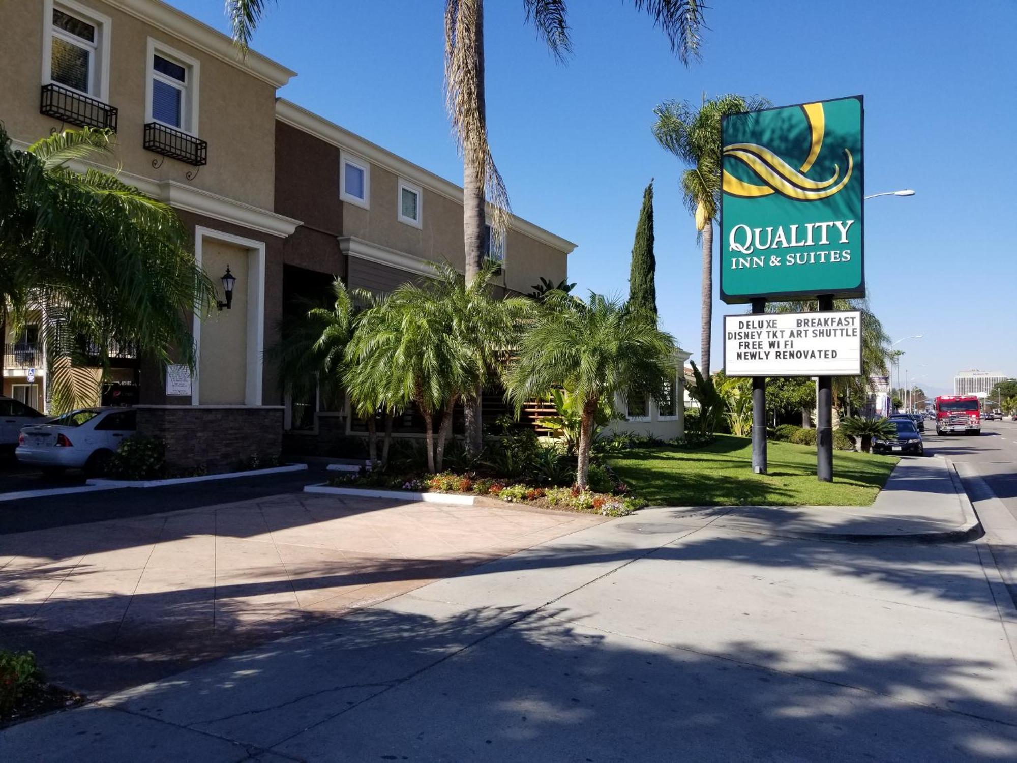 Quality Inn & Suites Anaheim Maingate Zewnętrze zdjęcie