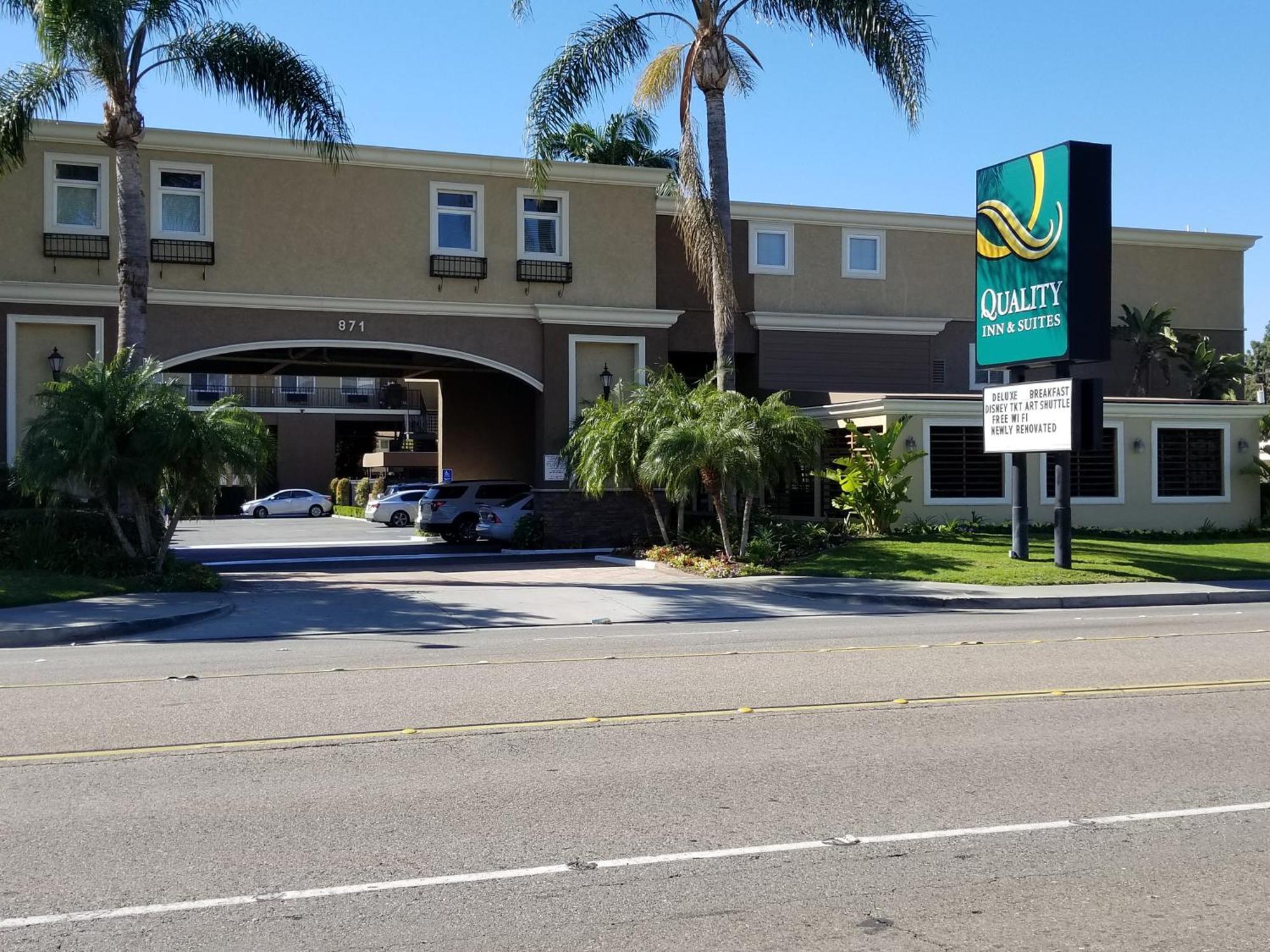 Quality Inn & Suites Anaheim Maingate Zewnętrze zdjęcie
